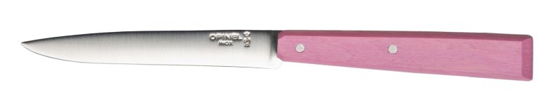 Нож столовый Opinel №125, нержавеющая сталь, розовый, 001590