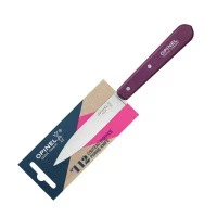 Нож столовый Opinel №112, деревянная рукоять, блистер, нержавеющая сталь, сливовый 001914 Нож столовый Opinel №112, деревянная рукоять, блистер, нержавеющая сталь, сливовый 001914