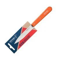 Нож столовый Opinel №113, деревянная рукоять, блистер, нержавеющая сталь, оранжевый, 001921 Нож столовый Opinel №113, деревянная рукоять, блистер, нержавеющая сталь, оранжевый, 001921