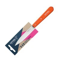 Нож столовый Opinel №112, деревянная рукоять, блистер, нержавеющая сталь, оранжевый, 001916 Нож столовый Opinel №112, деревянная рукоять, блистер, нержавеющая сталь, оранжевый, 001916