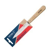 Нож столовый серрейторный Opinel №113, деревянная рукоять, нержавеющая сталь, блистер, 001918 Нож столовый серрейторный Opinel №113, деревянная рукоять, нержавеющая сталь, блистер, 001918