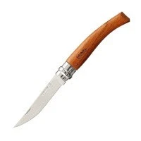 Нож филейный Opinel №10, нержавеющая сталь, рукоять бубинга, 000013 Нож филейный Opinel №10, нержавеющая сталь, рукоять бубинга, 000013