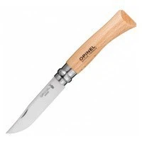 Нож Opinel №7, нержавеющая сталь, рукоять из бука, блистер, 000654 Нож Opinel №7, нержавеющая сталь, рукоять из бука, блистер, 000654