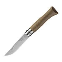 Нож Opinel №6, нержавеющая сталь, ореховая рукоять, 000982 Нож Opinel №6, нержавеющая сталь, ореховая рукоять, 000982