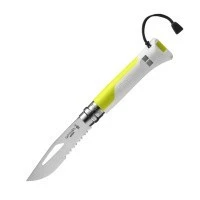 Нож Opinel №8 Fluo Yellow, желтый, 002320 Нож Opinel №8 Fluo Yellow, желтый, 002320