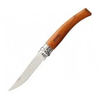 Нож филейный Opinel №8, нержавеющая сталь, рукоять бубинга, 000015 Нож филейный Opinel №8, нержавеющая сталь, рукоять бубинга, 000015