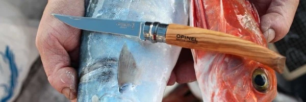 Нож филейный Opinel №12, нержавеющая сталь, рукоять оливковое дерево, 001145 Нож филейный Opinel №12, нержавеющая сталь, рукоять оливковое дерево, 001145