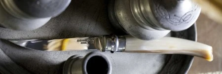 Нож филейный Opinel №10, нержавеющая сталь, рукоять светлый рог буйвола, деревянный футляр, 000711 Нож филейный Opinel №10, нержавеющая сталь, рукоять светлый рог буйвола, деревянный футляр, 000711