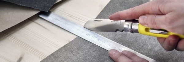 Нож Opinel №09 DIY, нержавеющая сталь, сменные биты, желтый, 001804 Нож Opinel №09 DIY, нержавеющая сталь, сменные биты, желтый, 001804