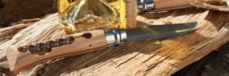 Нож Opinel №10, нержавеющая сталь, рукоять из бука, со штопором, 001410 Нож Opinel №10, нержавеющая сталь, рукоять из бука, со штопором, 001410