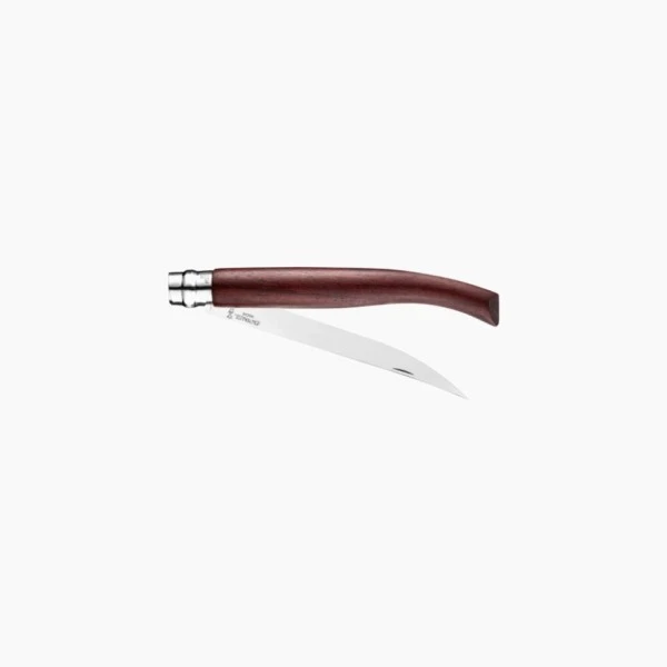 Нож филейный Opinel №15, нержавеющая сталь, рукоять бубинга Нож филейный Opinel №15, нержавеющая сталь, рукоять бубинга