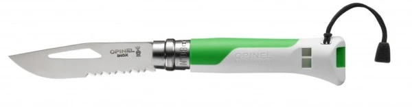 Нож Opinel №8 Fluo Green, зеленый, 002319 Нож Opinel №8 Fluo Green, зеленый, 002319