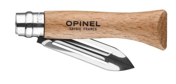 Нож для чистки овощей Opinel №6, деревян. рукоять, нерж. сталь, коробка,002440 Нож для чистки овощей Opinel №6, деревян. рукоять, нерж. сталь, коробка,002440