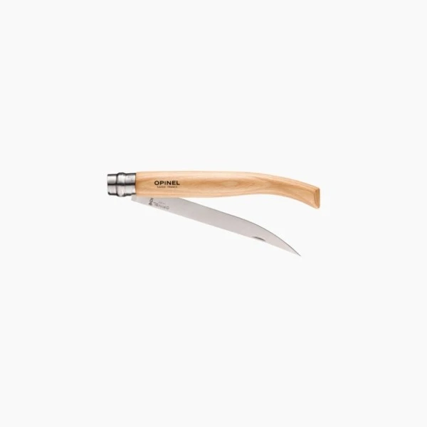 Нож филейный Opinel №15, нержавеющая сталь, рукоять из дерева бука Нож филейный Opinel №15, нержавеющая сталь, рукоять из дерева бука