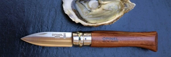 Нож Opinel №9, для устриц, нержавеющая сталь, рукоять из дерева бука, 001616 Нож Opinel №9, для устриц, нержавеющая сталь, рукоять из дерева бука, 001616