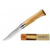 Нож Opinel №8, нержавеющая сталь, рукоять из оливкового дерева в картонной коробке, 002020 Нож Opinel №8, нержавеющая сталь, рукоять из оливкового дерева в картонной коробке, 002020