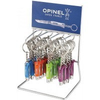 Набор-дисплей 36 шт: нож-брелок Opinel №2, нержавеющая сталь, голубой/оранжевый/зеленый/фиолетовый, 001428 Набор-дисплей 36 шт: нож-брелок Opinel №2, нержавеющая сталь, голубой/оранжевый/зеленый/фиолетовый, 001428