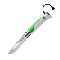 Нож Opinel №8 Fluo Green, зеленый, 002319 Нож Opinel №8 Fluo Green, зеленый, 002319