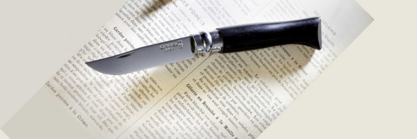 Нож Opinel №8, нержавеющая сталь, рукоять эбеновое дерево, подарочная упаковка, 001352 Нож Opinel №8, нержавеющая сталь, рукоять эбеновое дерево, подарочная упаковка, 001352