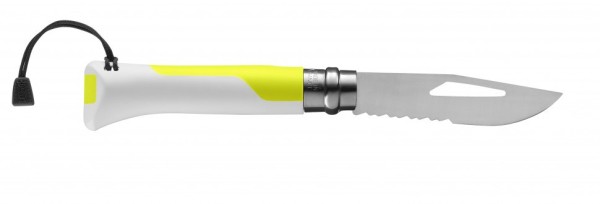 Нож Opinel №8 Fluo Yellow, желтый, 002320 Нож Opinel №8 Fluo Yellow, желтый, 002320