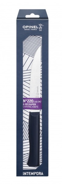 Нож столовый Opinel №220, пластиковая рукоять, нержавеющая сталь, 002220 Нож столовый Opinel №220, пластиковая рукоять, нержавеющая сталь, 002220