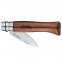 Нож Opinel №9, для устриц, нержавеющая сталь, рукоять из дерева бука