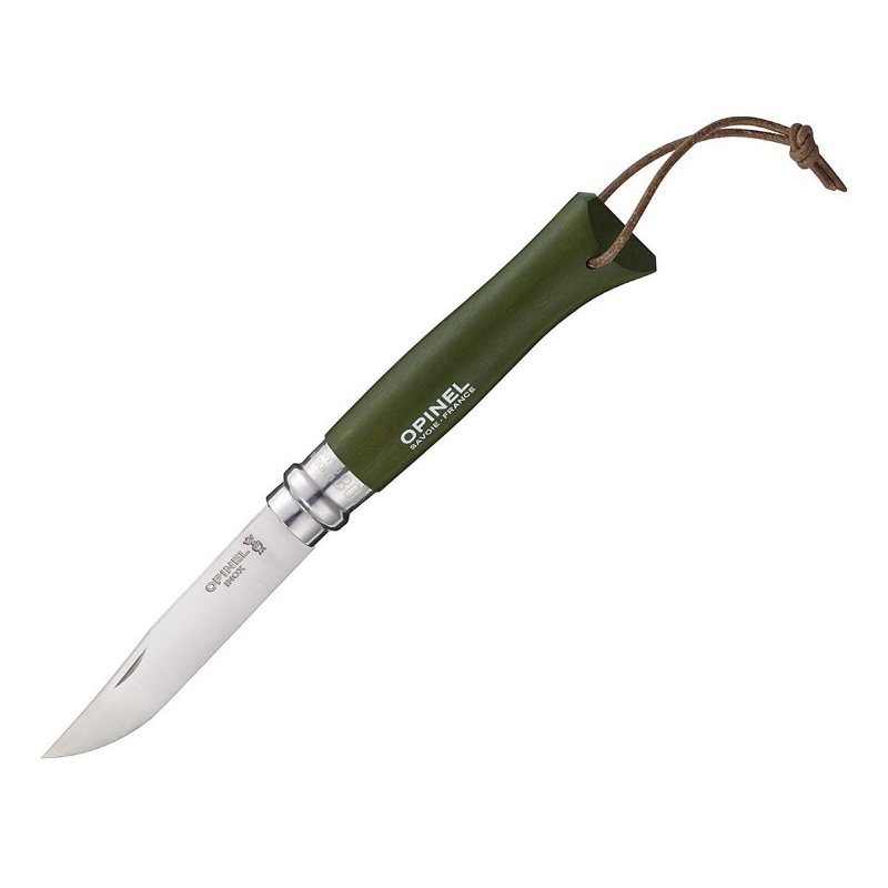 Набор-дисплей 60 шт: нож Opinel №8, нержавеющая сталь (синий, зеленый, красный, серый, бесцветный)