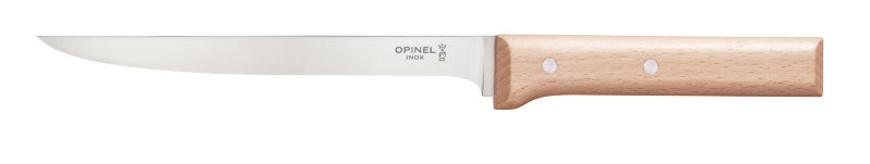Нож филейный Opinel №121, деревянная рукоять, нержавеющая сталь, 001821