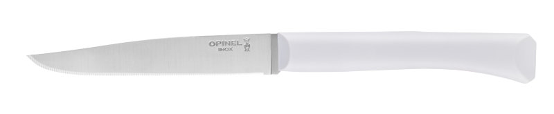 Нож столовый Opinel N°125, полимерная ручка, нерж, сталь, белый. 001900