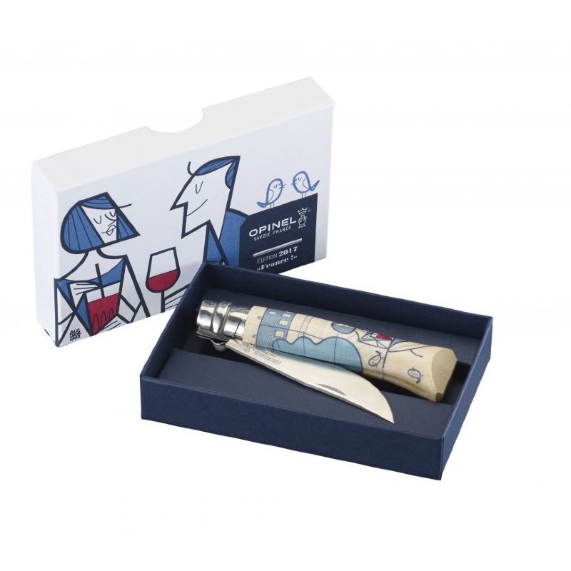 Нож Opinel №8, Edition France by Ale Giorgini