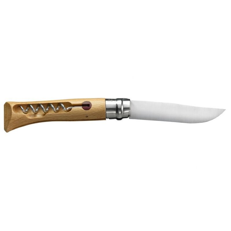 Нож Opinel №10  Corkscrew, блистер