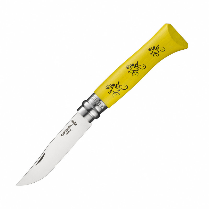 Нож Opinel №8, Tour de France - Yellow jersey